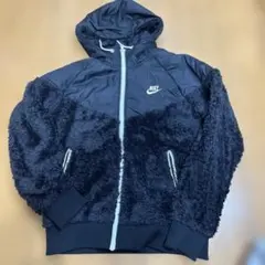 ナイキボアフリースジップアップパーカーL