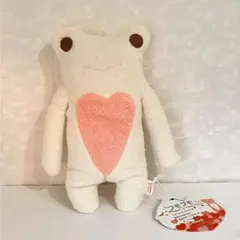 フモフモさん（M）ハート トゥ ハート パート2 けろーにょ 白 ぬいぐるみ