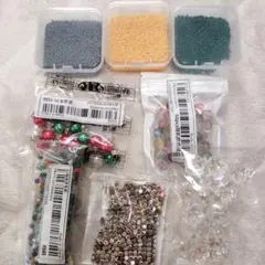 ハンドメイド用ビーズ、パーツまとめ売り