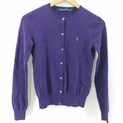 Ralph Lauren SPORT ウールカーディガン パープル系 Sのサムネイル