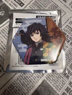 鬼滅の刃 冨岡義勇 追憶回廊ノ導 ミニゲームC賞六角形缶バッジ - メルカリ