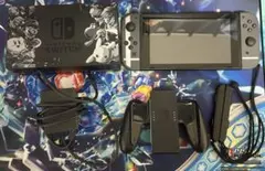 NintendoSwitch本体スマブラ限定モデル 美品 MicroSDカード付 - メルカリ