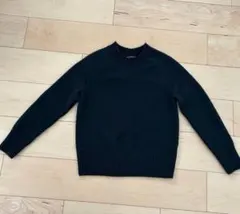 バナナパブリック　ブラックニットS