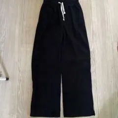 レディースコーデュロイパンツ/黒/L