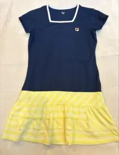 FILA テニスウェア　ワンピース　フリルスカート　Sサイズ