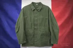 フレンチワーク ジャケット C48 鉄ボタン ヴィンテージ フランス製