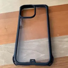 iPhone13 pro max対応　ELECOM ZEROSHOCK ブラック