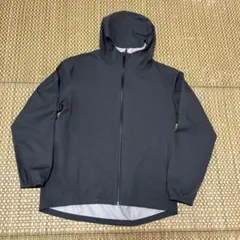 無印良品 撥水フードジャケットL メンズマウンテンパーカー グレー