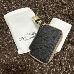 新品　キーケース　牛革