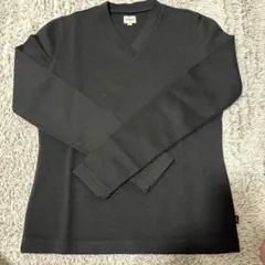 Calvin Klein Jeans Vネック ニット ブラック Mのサムネイル