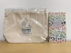 ムーミンバレーパーク　トートバッグ＆ミニクリアファイル