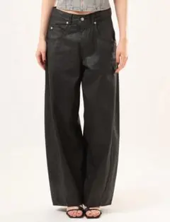 【大人気】リーバイス SUPER BAGGY バレルジーンズ ブラック