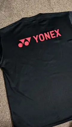 YONEX　黒✕ピンク　シャツ　スポーツ　テニス　バドミントン　Lサイズ　練習