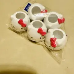 ◆新品未使用◆ハローキティ 歯ブラシスタンド 5個セットのサムネイル