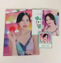 TWICE〜ミナ  FC限定くじ クリアカード ONCE DAY 
 D