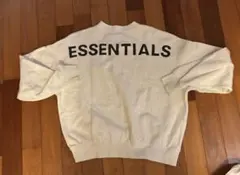 ESSENTIALS FEAR OF GOD ホワイト　スウェット