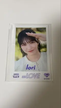 =LOVE 野口衣織 ミニフォトカード Vol.9