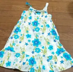 花柄サマードレス size120 used