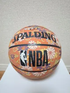 SPALDING 6号 花柄 バスケットボール スポルディング