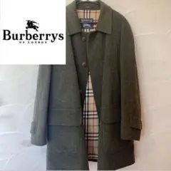 【Burberrys】 バーバリーズ ロングコート 【L】ノバチェック