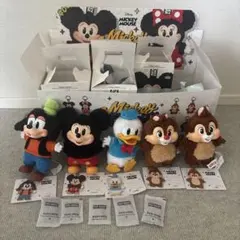 値下げDisney Mickey Mouse POP MART ぬいぐるみ 5体のサムネイル