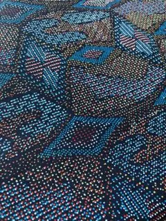 ウール着物　単衣