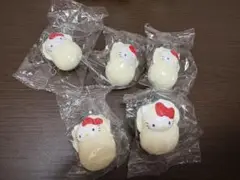 ハローキティ ふにゅふにゅマスコット〜なりきりオイスター〜　5個セット