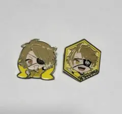 たっつん　ピンバッジ　2個セット