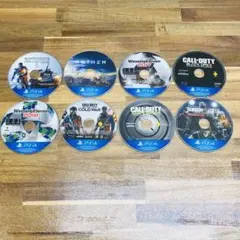 PS4ソフト8枚まとめ売りCODBF ウイイレR6S 他 人気アクション多数