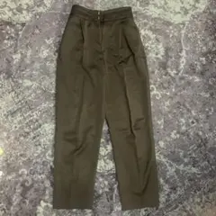 FRAY I.D タック入りスラックス サイズ0 ネイビー