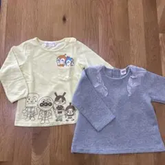 アンパンマン フリル長袖Tシャツセット95cm