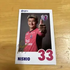 セレッソ大阪　西尾隆矢　インスタントカメラ風フォト