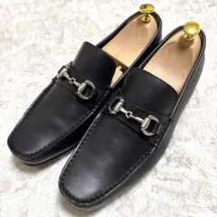 新品未使用/箱付 REGAL W38D 高級革底 ビットローファー 黒 25.5
