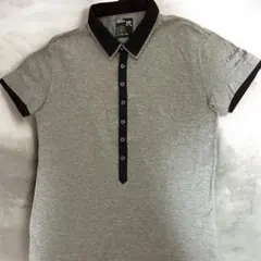 PPFM ポロシャツ Tシャツ グレー ブラック メンズ 弐 Mのサムネイル