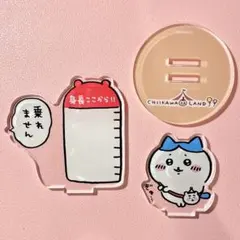 ちいかわらんど レイヤーアクリルスタンド ハチワレ 乗れません