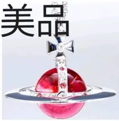 貴重!限定ジャイアントオーブネックレス★ピンク×シルバー★ヴィヴィアン