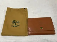 IL BISONTE イルビゾンテ ミディアムウォレット 二つ折り財布 レザーのサムネイル