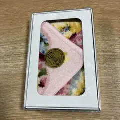 【新品】FEILER♡フェイラー♡タオルハンカチ ピンク　花カゴ