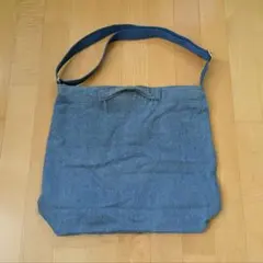 【おすすめ】デニム風☆トートバッグ