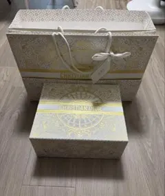 Dior ホリデー 空箱＆紙袋✨️クリスマスギフトボックス✨️部屋のインテリアにも✨️