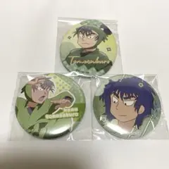 忍たま乱太郎　食満留三郎　缶バッジ3個