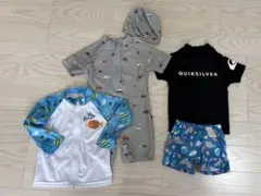 クイックシルバー　ラッシュガード　水着　水着まとめ売り　100 95