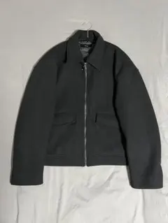 【CALLNE】Knit Melton Fleece Zip Blouson