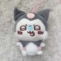 ちいかわ✕サンリオキャラクターズ マスコット モモンガ クロミ キーホルダーのサムネイル