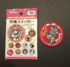 ディズニー 刺繍ステッカー Trampトランプ Disney 新品 わんわん物語