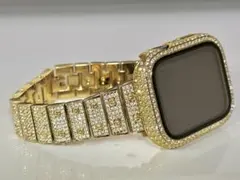 g0☆Apple Watchバンド　ステンレスベルト　アップルウォッチカバー