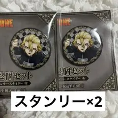 Dr.STONE ファミリーマート限定 缶バッジ スタンリー2個セット