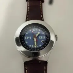 Swatch 青 ステンレススチール 腕時計
