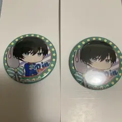 ブルーロック ローソン 缶バッジ B 糸師 凛 2個セット