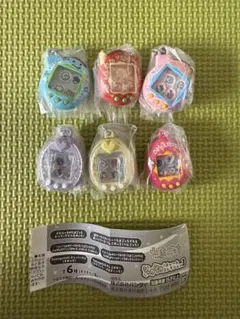 たまごっち シャカシャカチャームコレクション3 全6種コンプリートセット